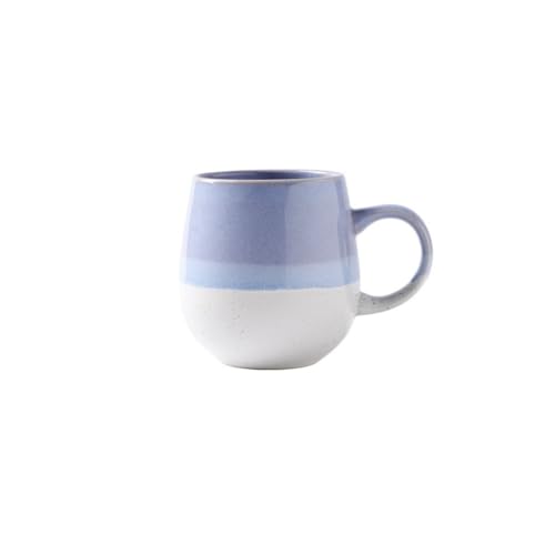 YDoLimmer510ml Große Kapazität Kaffeetasse Becher Mit Griff Teetasse Kakaobecher Cappuccinotasse Home Office Geschenk (Graublau) von YDoLimmer