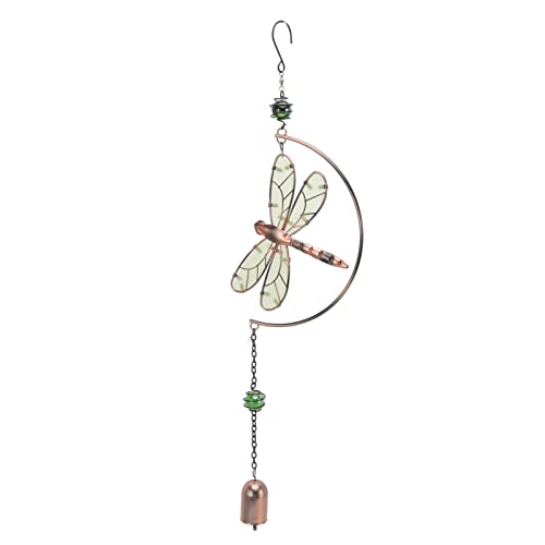Dragonfly Wind Chimes Iron Iron Dragonfly Wind Chimes, Dragonfly Wind Chimes Acryl Resonate Decor Hängende Ornamente für Garten Terrasse Hof von YDuupxe