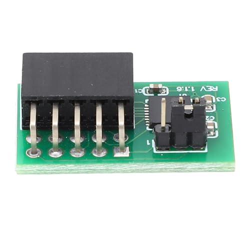 YDuupxe Verschlüsselungs-Sicherheitsprozessor Hochsicheres 10-Pin-TPM-2.0-Modul für -Motherboards für AOM TPM 9670H Sicherheits-Motherboard-Zubehör Eigenständiger Verschlüsselungsprozessor von YDuupxe