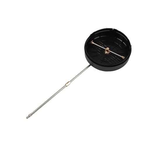 YDuupxe 13 -Zoll -Druckunterdrücker Oberflächenreinigerer Befestigung 1/4 -Zoll -Stecker 2500psi Power Waschbeerdigung Oberflächenreiniger für Auffahrten Gehwege Patios von YDuupxe