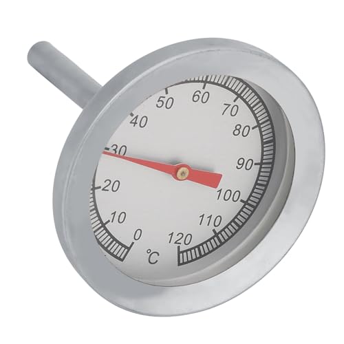 YDuupxe 1pc BBQ Grill Thermometer Pizza Thermometer Holzkohlegrubengrill Raucher Zum Grillenkochen von YDuupxe