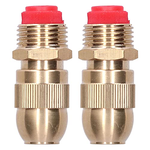 YDuupxe 2pcs Sprinklerdüse Misting Sprinkler Bewässerungsanpassungs -Sprinklerkopf für Gießen von Pflanzen Blumen von YDuupxe