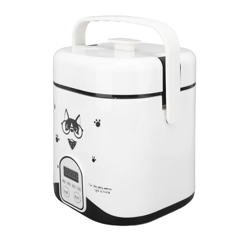 YDuupxe Auto Reiskocher Mini Reiskocher 1.2L Kleiner Reiskocher 180 W 24 V mit Nicht Stocker Innenkanäle Dampfplatte Reislöffel YDuupxe Auto Reiskocher Mini Reiskocher 1.2L Kleiner Reiskocher 180 W 24 V mit Nicht Stocker Innenkanäle Dampfplatte Reislöffel von YDuupxe