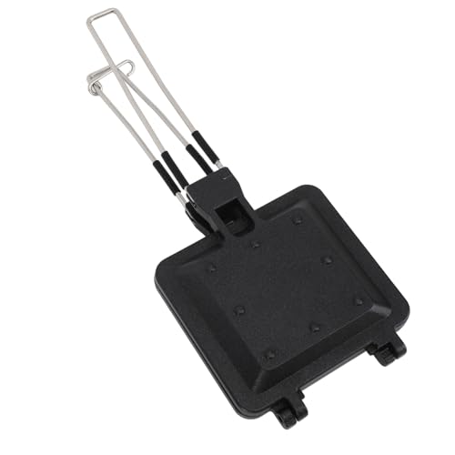 YDuupxe Camping Sandwich Maker Toaster Sandwich Presse Doppelseitige Nicht -STIAK -Beschichtungen Faltbar für Omelette -Steak -Kochen von YDuupxe