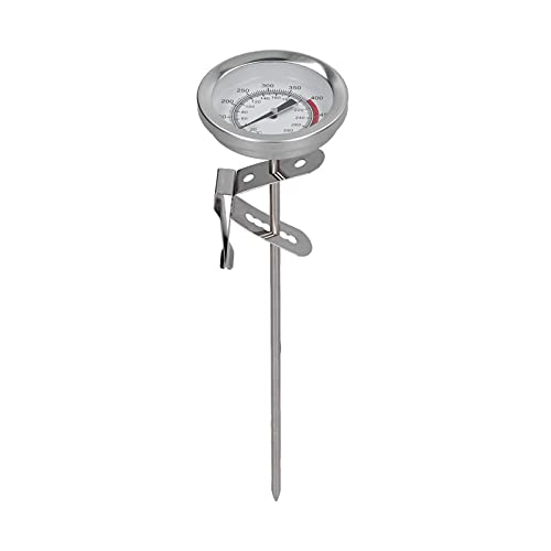 YDuupxe Edelstahlbraten Thermometer Milch Tee Kaffee Fritteuchter Hochtemperatur -Thermostat für Puten BBQ Grill von YDuupxe