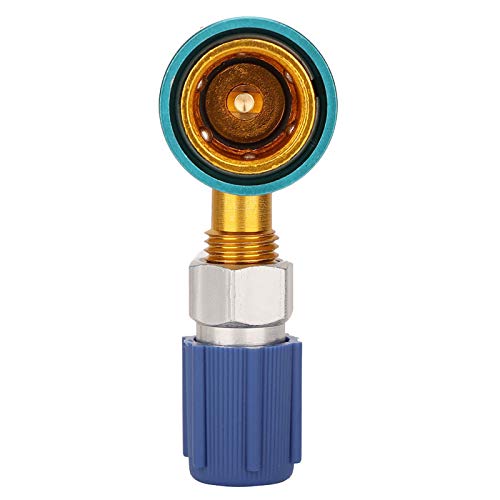 YDuupxe R1234yf Bis R134a Rechtwinkel Schneller Kuppler Klimaanlage Zubehör Kältemitteladapter mit Flüssiger Anschlussdüse für Europäisch -amerikanisches Auto AC -System YDuupxe R1234yf Bis R134a Rechtwinkel Schneller Kuppler Klimaanlage Zubehör Kältemitteladapter mit Flüssiger Anschlussdüse für Europäisch -amerikanisches Auto AC -System von YDuupxe