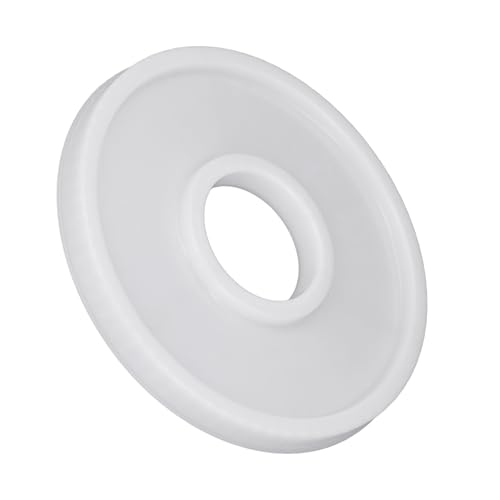 YDuupxe Rundschale Silikonharzform Rundschale Gussform 25 Cm Durchmesser 2 Cm Höhe für Harzbeton -Gips mit Glatte Oberfläche Einfache Entfernung von YDuupxe