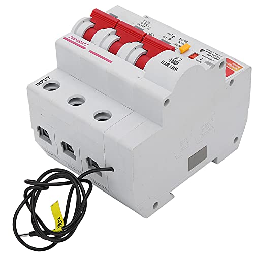 YDuupxe Smart WiFi Circuit Breaker Remote Switch WiFi Aktiviert PA66 -DM AC220V in Antenne 6000V für Home Office Eingebaut (3P 80A) von YDuupxe