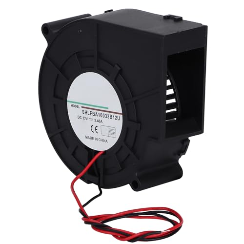 YDuupxe Turbinengebläse 12 V 2,4A Kühlluftgebläse BBQ Turbine für Picknick -Camping -Heizungsausrüstung Grillen von YDuupxe