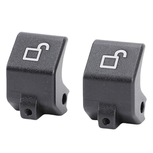 YDuupxe Weiche Top Cabrio Dach Latch Latch Lock Ersatz Reparatur Kit L & R füR Miata 1990-2005 Aluminiumlegierung Schwarz Anodized von YDuupxe