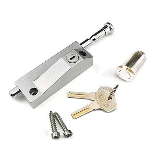 YEAHSO Tragbares Türschloss, Riegeltür, Drehfeder-Diebstahlsicherungseinsatz, korrosionsbeständiger Schnallen-Türschlossboden, oberflächenmontierter Drehtürverschluss PUE YEAHSO Tragbares Türschloss, Riegeltür, Drehfeder-Diebstahlsicherungseinsatz, korrosionsbeständiger Schnallen-Türschlossboden, oberflächenmontierter Drehtürverschluss PUE von YEAHSO