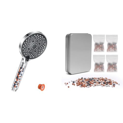 Bundle of Duschkopf mit Filter - YEAUPE PRO Duschkopf Wassersparend mit 6 Strahlarten, Duschkopf Kalk Filter Bundle of Duschkopf mit Filter - YEAUPE PRO Duschkopf Wassersparend mit 6 Strahlarten, Duschkopf Kalk Filter von YEAUPE PRO