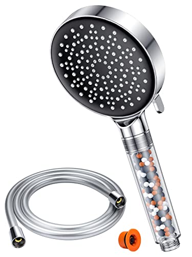 Duschkopf mit Schlauch 1,6M- YEAUPE Duschkopf Wassersparend mit 6 Strahlarten, Duschkopf Regendusche mit Filter, wassersparender duschkopf Druckerhöhend, Duschbrause Set, Chrom Duschkopf mit Schlauch 1,6M- YEAUPE Duschkopf Wassersparend mit 6 Strahlarten, Duschkopf Regendusche mit Filter, wassersparender duschkopf Druckerhöhend, Duschbrause Set, Chrom von YEAUPE