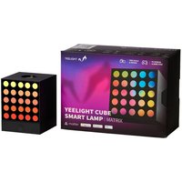 Yeelight - Cube Smart Tischleuchte Wi-Fi/Bluetooth Schwarz von YEELIGHT