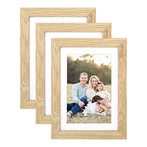 YEEPHAN 13 x 18 cm Bilderrahmen 3er Set,MDF Holz 5 x 7 Zoll Fotorahmen mit Plexi-glass für Bilder 10x15 mit Passepartout oder 13x18 ohne Passepartout, Tisch und Wandmontage Display YEEPHAN 13 x 18 cm Bilderrahmen 3er Set,MDF Holz 5 x 7 Zoll Fotorahmen mit Plexi-glass für Bilder 10x15 mit Passepartout oder 13x18 ohne Passepartout, Tisch und Wandmontage Display von YEEPHAN