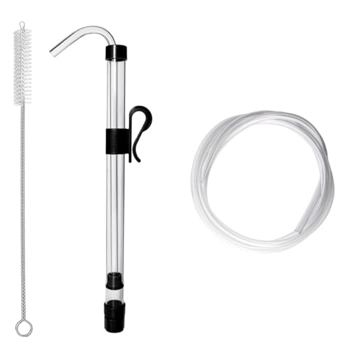 YEHEI 3/8- Auto-Siphon-Set-Kit mit Klemme und 6,5 Fuß Langem - Abfüll-Siphoning-Set-Kit mit Lebensmittelechtem Kunststoffschlauch für von YEHEI