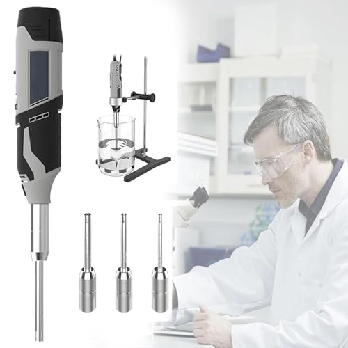 Zellgewebe-Zerkleinerer, Labor-Zellgewebe-Homogenisator, 0,5–250 Ml, Hand-Hochgeschwindigkeits-Dispergierhomogenisator Mit 6 Mm, 8 Mm Und 10 Mm Arbeitsköpfen Und H-Förmigem Ständer,Charge von YEHOZZ
