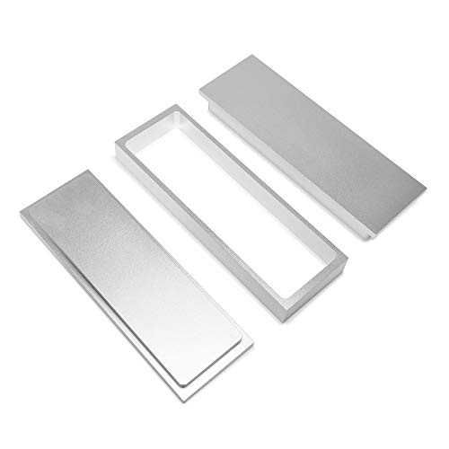 YEICXOH Pre Press Mold Pre-Press-Form für lösungsmittelfreie DIY-Extraktions- und Pre-Press-Form & Pressform (3x9 Silver) von YEICXOH
