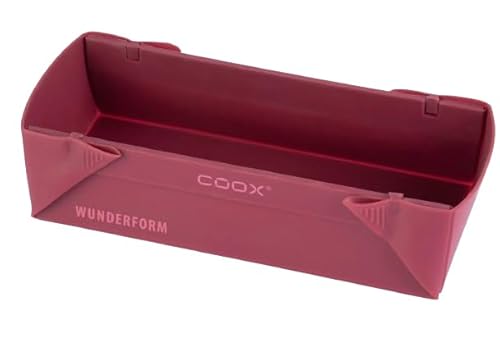 YEIG Сoox Silikon-Backform Wunderform M (Rot), platzsparende Backform aus Silikon BPA-frei von YEIG