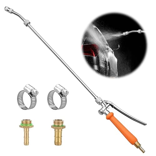 YEJAHY 73 cm Sprühstab – verstellbarer Ersatz-Universal-Sprühstab – Edelstahl 1/4'' 3/8'' Messing-Widerhaken – für Gärten, Obstgärten, Grüngurte YEJAHY 73 cm Sprühstab – verstellbarer Ersatz-Universal-Sprühstab – Edelstahl 1/4'' 3/8'' Messing-Widerhaken – für Gärten, Obstgärten, Grüngurte von YEJAHY