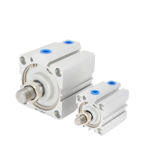 SDA20/25/32-B Kompakt-Luftzylinder Hub 5-100mm Doppeltwirkend 1St(Stroke10-B,Bore32mm) von YEJCCGSQ
