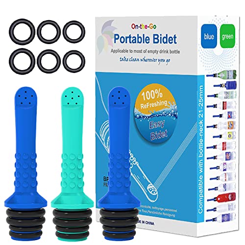 Tragbares Bidet-Set, Reise-Bidet, tragbarer Bidet-Sprüher, Perineal-Sprühflasche, Handheld-Reise-Bidet-Flasche für Frauen Baby-Reinigung Outdoor-Camping Tragbares Bidet-Set, Reise-Bidet, tragbarer Bidet-Sprüher, Perineal-Sprühflasche, Handheld-Reise-Bidet-Flasche für Frauen Baby-Reinigung Outdoor-Camping von YEKUYEKU