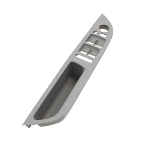 YELEMEABHB Auto-Innentürgriff-Armlehnenverkleidung Pull Trim Cover Ersatz Fit for BMW 5 Series E60 E61 2006-2010 51416983703 Türinnengriff(LHD Gray) von YELEMEABHB