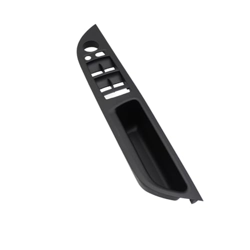 YELEMEABHB Auto-Innentürgriff-Armlehnenverkleidung Pull Trim Cover Ersatz Fit for BMW 5 Series E60 E61 2006-2010 51416983703 Türinnengriff(RHD Black) von YELEMEABHB