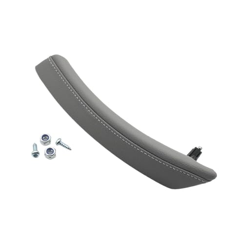 YELEMEABHB Autoinnenausstattung Armlehne Türgriff Fensterverkleidung Zuggriffabdeckung Verkleidung Ersatz Passend for BMW 5er E60 E61 2006-2010 Türinnengriff(Front Right-Gray) von YELEMEABHB