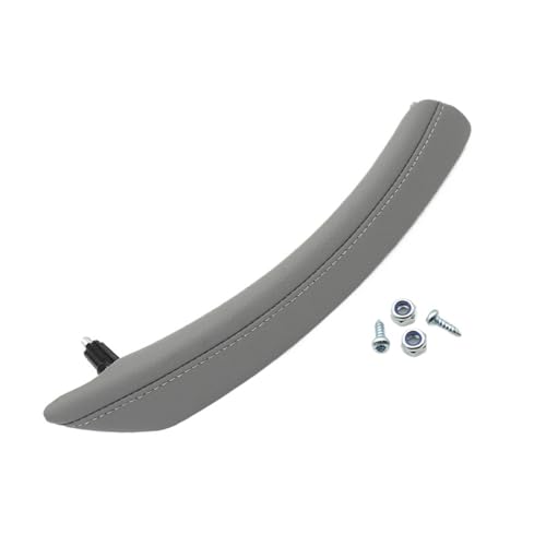 YELEMEABHB Autoinnenausstattung Armlehne Türgriff Fensterverkleidung Zuggriffabdeckung Verkleidung Ersatz Passend for BMW 5er E60 E61 2006-2010 Türinnengriff(Rear Left-Gray) von YELEMEABHB