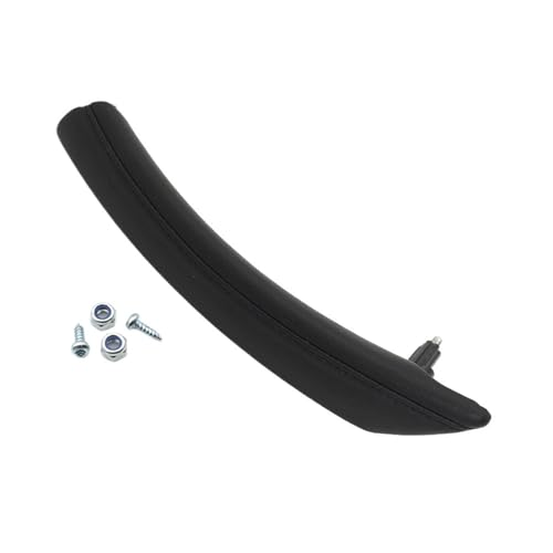 YELEMEABHB Autoinnenausstattung Armlehne Türgriff Fensterverkleidung Zuggriffabdeckung Verkleidung Ersatz Passend for BMW 5er E60 E61 2006-2010 Türinnengriff(Rear Right-Black) von YELEMEABHB