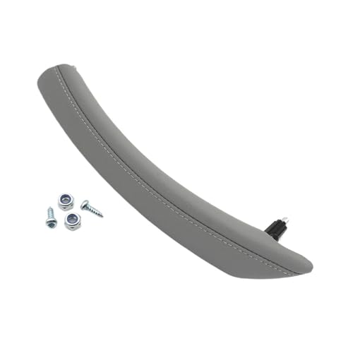 YELEMEABHB Autoinnenausstattung Armlehne Türgriff Fensterverkleidung Zuggriffabdeckung Verkleidung Ersatz Passend for BMW 5er E60 E61 2006-2010 Türinnengriff(Rear Right-Gray) von YELEMEABHB