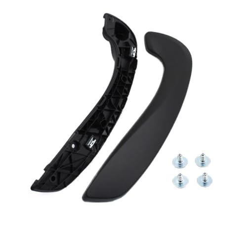 YELEMEABHB Innenausstattung Auto Vorne Links Rechts Innentürgriff Haltegriff-Kit Fit for Renault Megane 3 MK3 Fluence 2008-2016 809540001R 809600007R Türinnengriff(Handle Kit-Black L) von YELEMEABHB