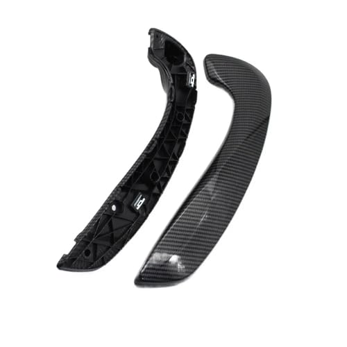 YELEMEABHB Innenausstattung Auto Vorne Links Rechts Innentürgriff Haltegriff-Kit Fit for Renault Megane 3 MK3 Fluence 2008-2016 809540001R 809600007R Türinnengriff(Handle Kit-Cabon L) von YELEMEABHB