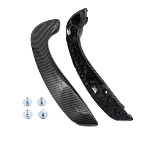 YELEMEABHB Innenausstattung Auto Vorne Links Rechts Innentürgriff Haltegriff-Kit Fit for Renault Megane 3 MK3 Fluence 2008-2016 809540001R 809600007R Türinnengriff(Handle Kit-Cabon R) von YELEMEABHB