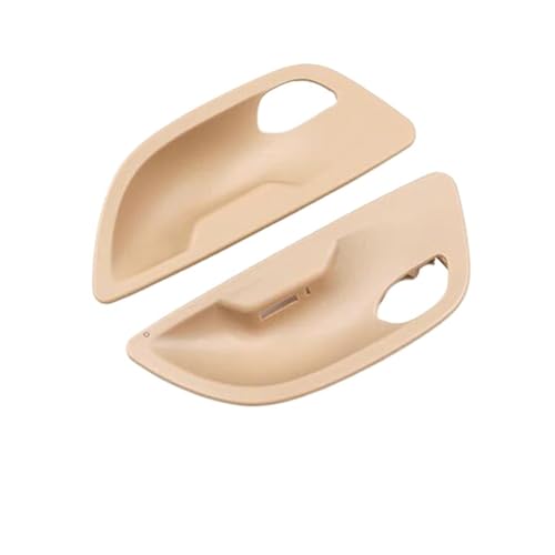 YELEMEABHB Passend for BMW 5 Series F10 2013–2018 2011–2016 LHD RHD Autotür-Innengriffschalen-Abdeckungsverkleidung Ersatz Türinnengriff(2 pcs Beige) von YELEMEABHB