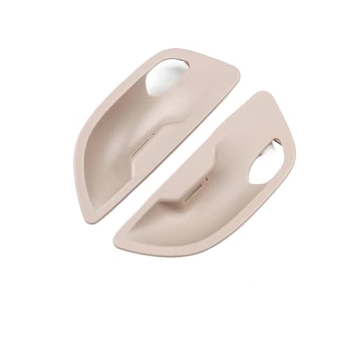 YELEMEABHB Passend for BMW 5 Series F10 2013–2018 2011–2016 LHD RHD Autotür-Innengriffschalen-Abdeckungsverkleidung Ersatz Türinnengriff(2 pcs Beige White) von YELEMEABHB