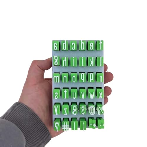 YELKOEYN Alphabet Tonstempel Set (A) von YELKOEYN