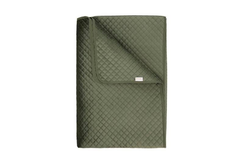 YELLOW Bettüberwurf Victoria Bettüberwurf 270x260 Army Green Bettüberwurf 270x260 Army-Gr, Bettüberwurf Tagesdecke von YELLOW