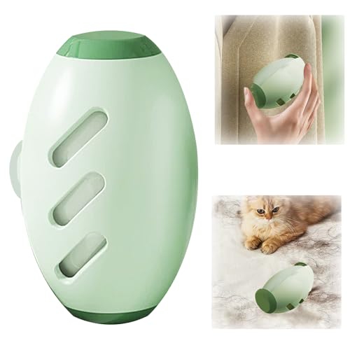 YELYTR Wiederverwendbare Fusselrolle, Waschbarer Mini Tierhaarentferner, Fusselrollen Abwaschbar, Reusable Sticky Lint Roller für Kleidung, Tierhaare, Reisen, Haus (Grün) von YELYTR
