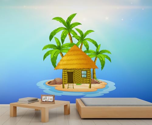 Kokosbaum Tapete Wandbild Tropischer Strand Kokosbaum Tapete Grün Kokosnüsse Bäume Haus Wandbilder Sommer Strand Landschaftskunst Sofa Hintergrund Wandbild Für Wohnzimmer Schlafzimmer-150x100cm Kokosbaum Tapete Wandbild Tropischer Strand Kokosbaum Tapete Grün Kokosnüsse Bäume Haus Wandbilder Sommer Strand Landschaftskunst Sofa Hintergrund Wandbild Für Wohnzimmer Schlafzimmer-150x100cm von YEMYOR