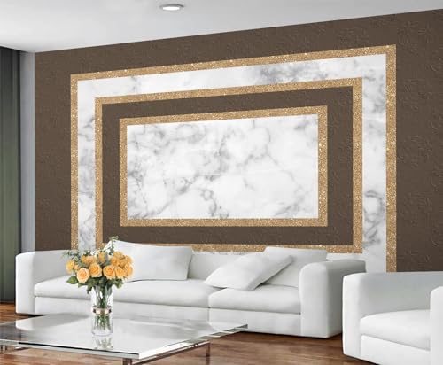 YEMYOR Marmors Tapete Nordic Grau Weiß Marmors Wandbild Tapeten Goldene Geometrische Marmor Bad Tapete Retro Braun Blumen Muster Wandbild Für Wohnzimmer Schlafzimmer-150x100cm YEMYOR Marmors Tapete Nordic Grau Weiß Marmors Wandbild Tapeten Goldene Geometrische Marmor Bad Tapete Retro Braun Blumen Muster Wandbild Für Wohnzimmer Schlafzimmer-150x100cm von YEMYOR