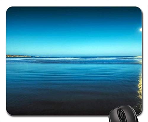 Natur - Gaming Mouse pad, schöne Mondlicht Mousepad, Maus - Pads (Marine - Mousepad) von YENDOSTEEN