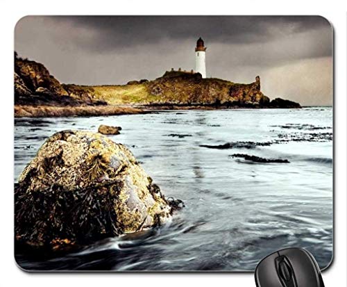 Die Natur Landschaft Gaming Mouse pad, Phare, an der küste EIN Mousepad, Maus - Pads (Marine - Mousepad) von YENDOSTEEN