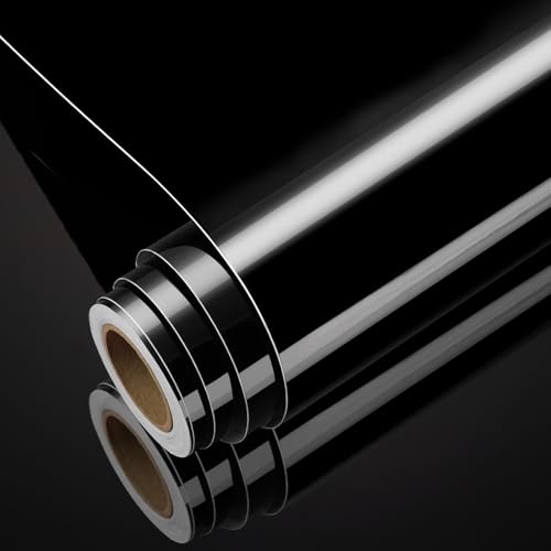 Yenhome Klebefolie Möbel Schwarz Metallic Glänzend Hochglanz 40x300cm Möbelfolie Selbstklebend Folie Schwarze Glänzend Hochglanzfolie PVC Möbelfolie Wasserfest Schreibtisch Kühlschrank Mikrowellen Yenhome Klebefolie Möbel Schwarz Metallic Glänzend Hochglanz 40x300cm Möbelfolie Selbstklebend Folie Schwarze Glänzend Hochglanzfolie PVC Möbelfolie Wasserfest Schreibtisch Kühlschrank Mikrowellen von YENHOME