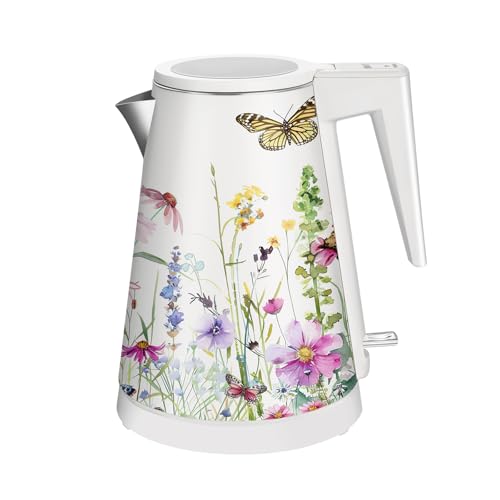 YENTEN 1,2L Kabelloser Edelstahl Wasserkocher – BPA-frei, 1000W Schnellkochender Teekocher, Trockengehschutz, Modernes Design, Ideal für Zuhause | Chroma Blüte YENTEN 1,2L Kabelloser Edelstahl Wasserkocher – BPA-frei, 1000W Schnellkochender Teekocher, Trockengehschutz, Modernes Design, Ideal für Zuhause | Chroma Blüte von YENTEN