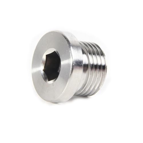 2 stücke Edelstahl O2 Sauerstoff Sensor Stecker M18 x 1,5 Auto Modifikation Universal von YEPENG