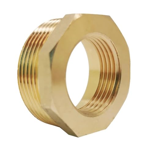 M14 M18 M20 M22 M27 M30 1/8 "1/4" 3/8 "1/2" 3/4 "BSP Männlich Zu Weiblich Gewinde messing Buchse Rohr Fitting Adapter Koppler(F BSP1I4-M M24X1.5_THREAD) von YEPENG