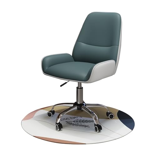 YEQING Ergonomischer Drehstuhl, Bürostuhl, Verstellbarer 360°-Drehstuhl mit Rollfunktion, Die Besten Schreibtischstühle für Das Homeoffice(Blue) von YEQING