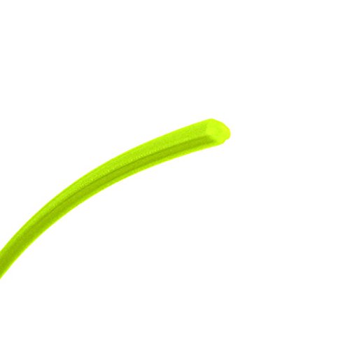 Yerd Freischneider Mähfaden: Kunststoff-Schneidfaden in Neon-Gelb, 50 Stück 30cm Nylon-Mähfaden (15 m), Made in Europe (3mm Neongelb) von Yerd